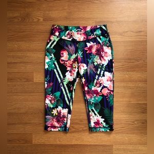 Fila Floral Crop Leggings